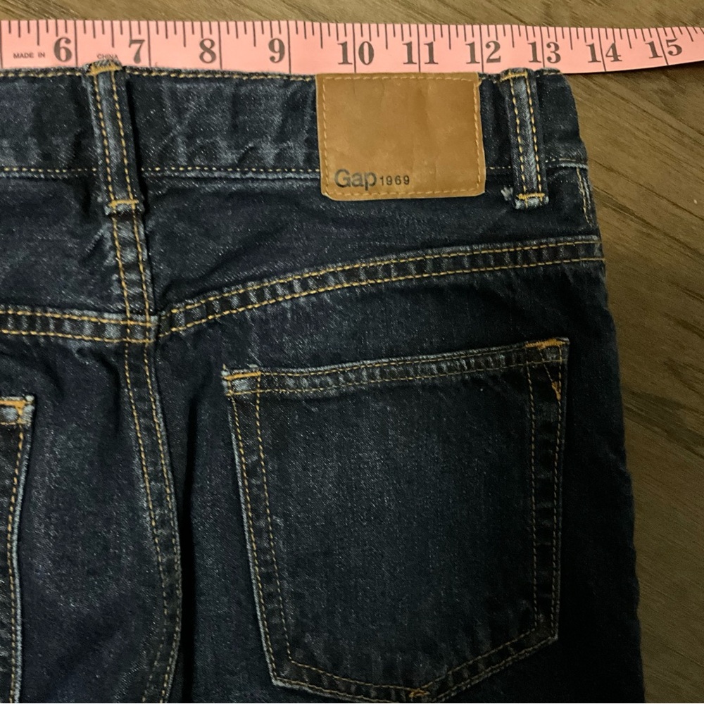 NWOT Sz12 Gap Boys Sz 12 Regular / 23” Inseam / Adj Waist School Clothes Jeans - Picture 6 of 8